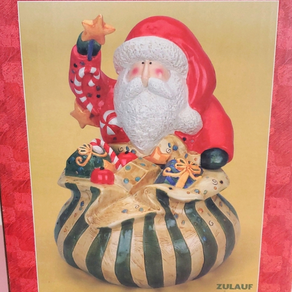 Sakura Santa's Gifts Cookie Jar